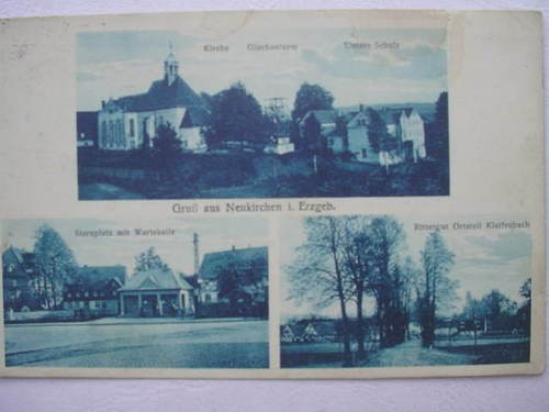 11697 neukirchen erzgebirge - ak,