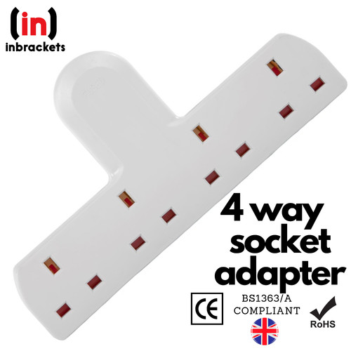 Gang extension socket - 4,