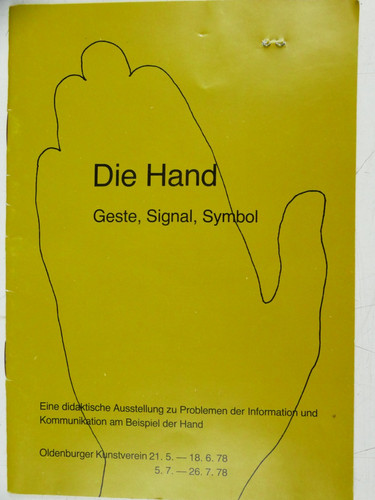 Die hand geste - hand, symbol