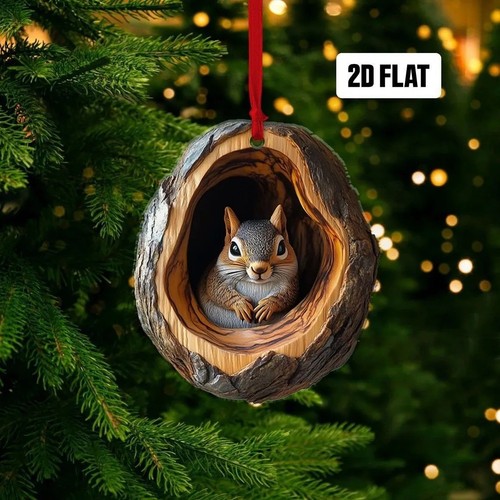 Flat animal hangings - hangings, christmas